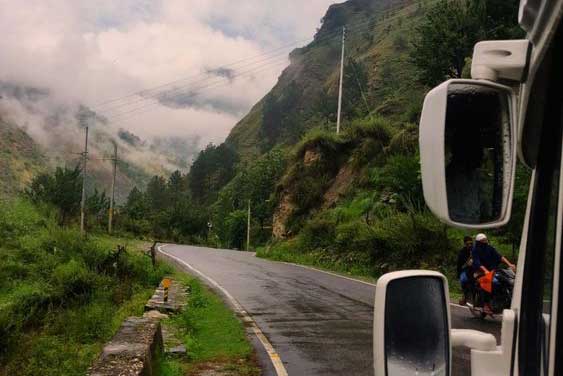 <span> Day 1 </span>Delhi to Kasol